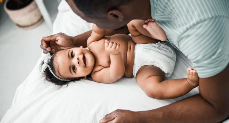 My husband refuses to help change our baby's diapers â he claims it's gross'